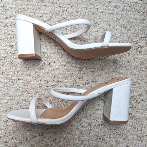NWT Lulu's - White Heels, size 8.5 - Picture 6 of 9